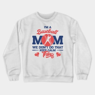 Baseball Mom Crewneck Sweatshirt